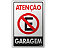 Placa Atenção - Garagem 20 x 30 - Imagem 1
