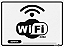 Placa sinalização - Wi-fi - Imagem 1