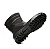 Bota Galocha Pvc Preta Limpeza Faxina  Antiderrapante - Imagem 3