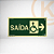 Placa Fotoluminescente S16-D Saída Acessível à Direita - Imagem 1