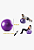 Bola suiça para pilates exercícios ginástica 65cm Hidrolight - Imagem 2