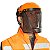 Kit Roçador Conjunto integrado protetor facial e auricular - Imagem 5