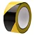 FITA DEMARCAÇÃO DE SOLO 48MMX 30M ZEBRADA PTO/AMARELO - Imagem 1