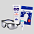 Kit Ciclista Oculos Espelhado + Capa de Chuva + Protetor Solar 60 com Repelente - Imagem 3