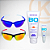 Kit Ciclista Óculos Kronos + Protetor Solar FPS 80 + Protetor Labial Grátis - Imagem 1