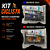 Kit Ciclista Óculos Kronos + Protetor Solar FPS 80 + Protetor Labial Grátis - Imagem 3