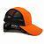 Boné Com Casquete Plástico Seguranca Laranja Profissional - Imagem 1