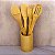 Jg Utensilios Bambu 5pc - Imagem 1