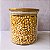 Pote Vidro Com Tampa Bambu 550ml - Imagem 1