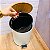Lixeira Com Pedal Metal E Bambu Branca 5l - Imagem 2