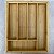 Porta Talheres Extensivel Bambu - Imagem 1