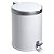 Lixeira Com Pedal Plastico Branca 12l - Imagem 1