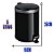 Lixeira Com Pedal Plastico Preta 5l - Imagem 4