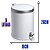 Lixeira Com Pedal Plastico Branca 5l - Imagem 4