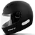 Capacete EBF 7 New Solid Preto - Imagem 1