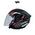 Capacete EBF Spark Jet - Sting (aberto) - Imagem 1