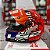 Capacete LS2 FF358 Memphis Laranja/Azul - Imagem 3