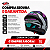Capacete Peels Spike II Preto Fosco com Roxo - Imagem 6