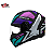 Capacete Peels Spike II Preto Fosco com Roxo - Imagem 1