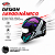Capacete Peels Spike II Preto Fosco com Roxo - Imagem 3