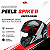 Capacete Peels Spike II 1ST Preto Brilho e Rubi - Lançamento - Imagem 2