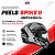 Capacete Peels Spike II 1ST Preto com Prata Brilho - Imagem 2