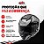 Capacete Peels Spike II 1ST Preto com Prata Brilho - Imagem 5