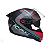 CAPACETE PEELS ICON PRO FIELD PRETO FOSCO/CIANO - Imagem 1