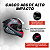 CAPACETE PEELS ICON PRO FIELD PRETO FOSCO/CIANO - Imagem 3