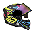 CAPACETE PEELS ICON PRO RT PRETO/AMARELO - Imagem 1