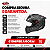 Capacete Peels Icon Pro Fast Preto Fosco e Branco C/ Óculos Interno - Imagem 8
