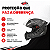 Capacete Peels Icon Pro Fast Preto Fosco e Branco C/ Óculos Interno - Imagem 5