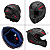 CAPACETE PEELS ICON PRO FAST PTO F/VERM - Imagem 2