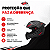 Capacete Peels Icon Pro Fast Com Óculos Interno Preto Fosco e Vermelho - Imagem 5
