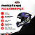 Capacete Peels Icon pro Fusion Azul/ Roxo C/ Óculos Interno - Imagem 5