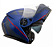 Capacete Peels TR1 Control Articulado Azul Marinho Fosco - Imagem 1