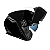 Capacete Peels TR1 NKD Articulado Preto Brilho - Imagem 1