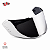Viseira Bieffe B-12 2020 A/R Metalizada - Imagem 1