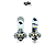 LAMPADA FAROL LED H4 TITAN/YBR/CBX250/CB300 8000K Stallion - Imagem 3