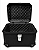 Bau Bauleto Diamond 43L em ABS C/Forro e Fechadura Preto - Imagem 1