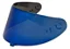 Viseira Para Capacete Asx/Axxis V 18b iridium Azul - Imagem 1