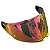 Viseira MT Helmets Stinger 2 Iridium/Silver/Red/Rainbow/Fume - Imagem 5