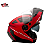 Capacete Peels TR1 Articulado Vermelho - Imagem 1