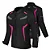 Jaqueta Motoqueiro X11 One Sport Feminina Impermeável Preto/Rosa - Imagem 1
