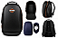 Mochila Nylon Casco Com Capa Impermeável - Imagem 6
