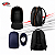 Mochila Nylon Casco Com Capa Impermeável - Imagem 2