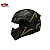 CAPACETE PEELS SPIKE II 1ST PTO Fosco /DOURADO - Imagem 1