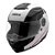 Capacete Peels TR1 Articulado Branco/Preto - Imagem 2