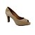 Sapato Peep Toe Vizzano 1840.300 Feminino - Bege - Imagem 1