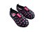 Sapatilha Molekinha 2716.100 Lycra Coracoes Multi Preto - Imagem 2